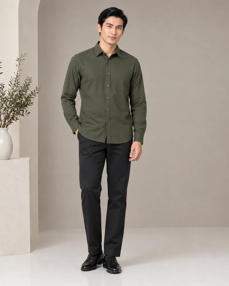 Kemeja jahitan AZ Tailor